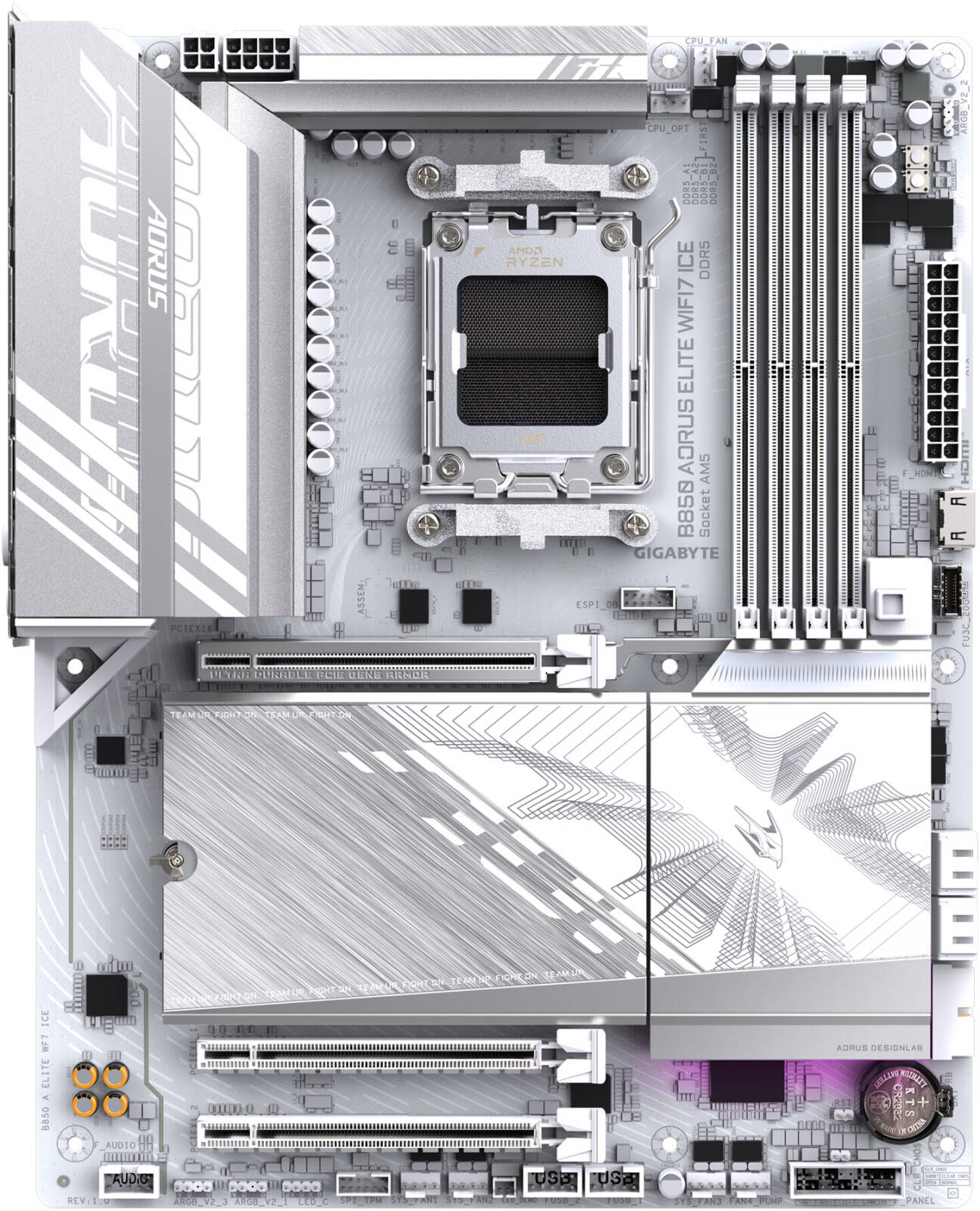 Материнская плата GIGABYTE B860 A ELITE WF7 ICE